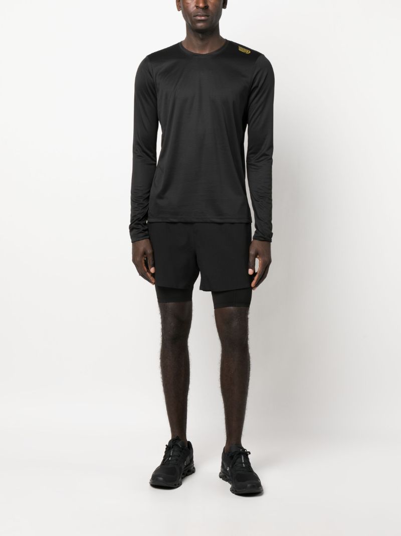 Black Bio  Long-sleeve Performance Top