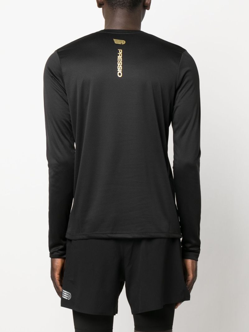 Black Bio  Long-sleeve Performance Top