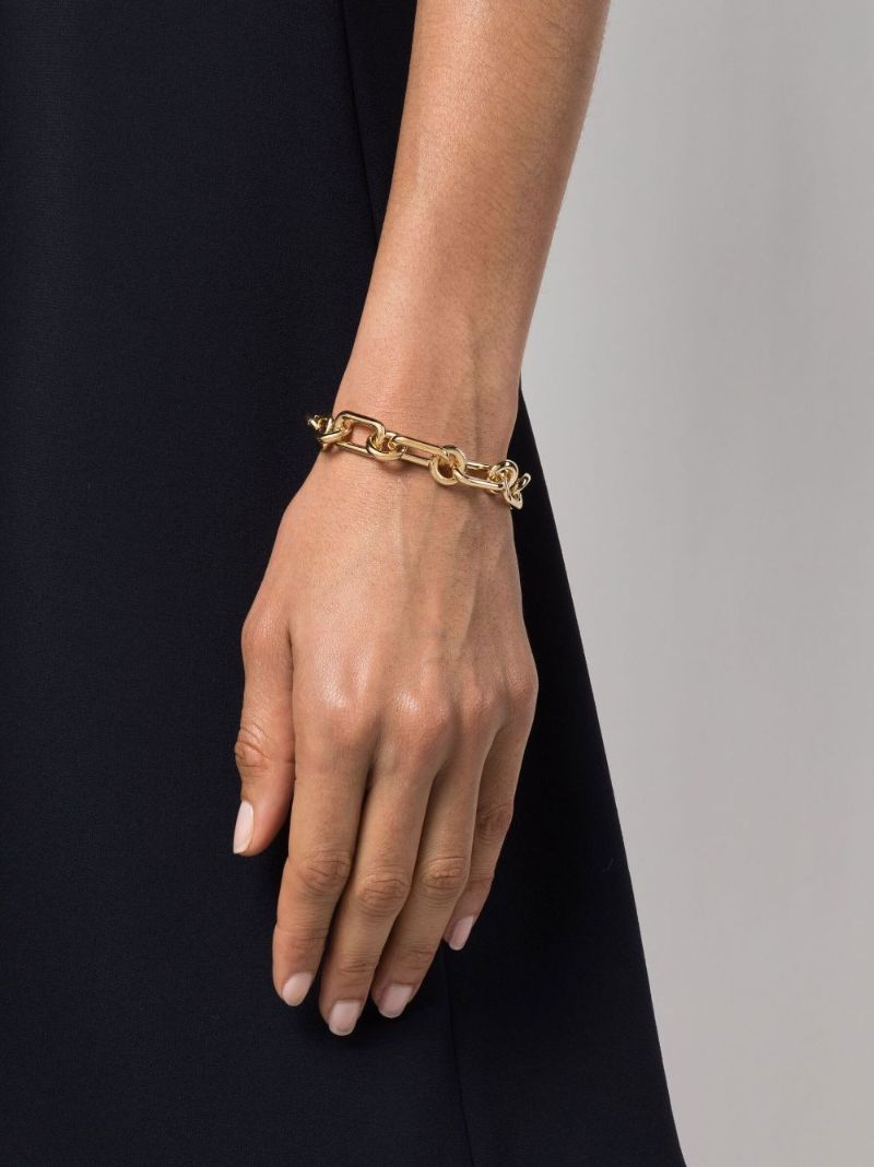 Gold-plated Cresca Chain Bracelet