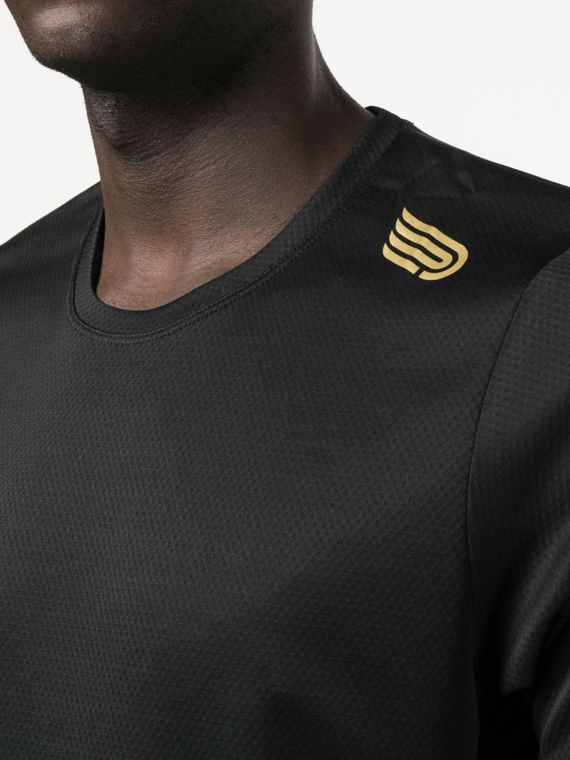Black Bio Short-sleeve Top