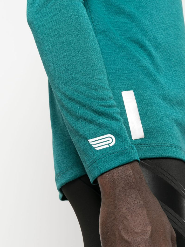 Green Core 14 Zip Sweatshirt