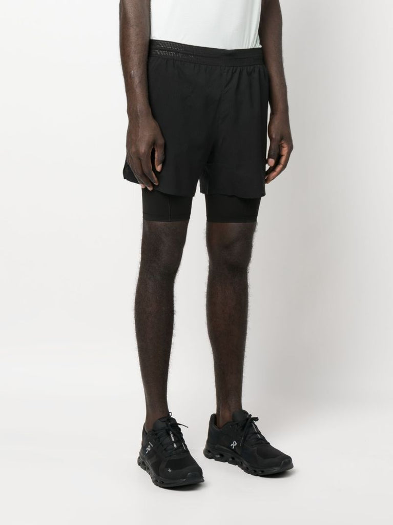Black Arahi Compression Shorts