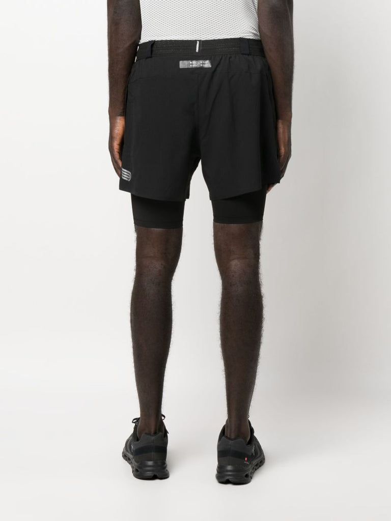 Black Arahi Compression Shorts