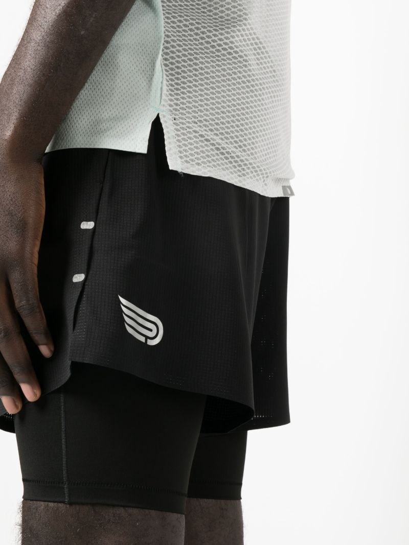 Black Arahi Compression Shorts