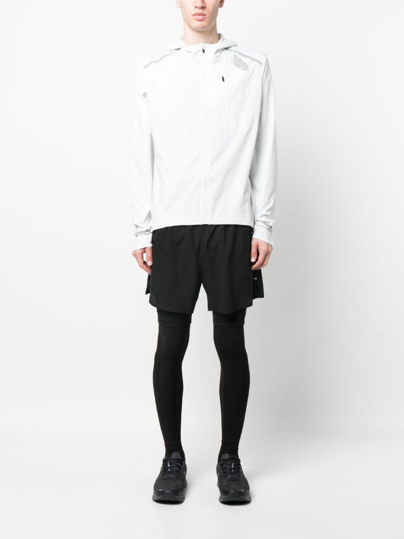 Black Eq Run Tight Compression Tights