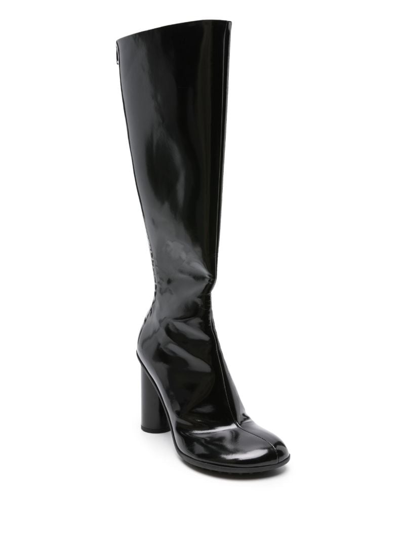 Black Atomic 90 Leather Boots