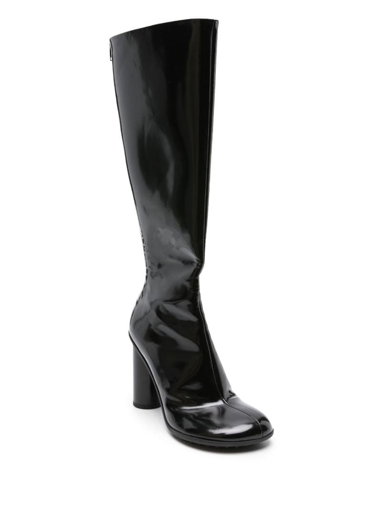 Black Atomic 90 Leather Boots