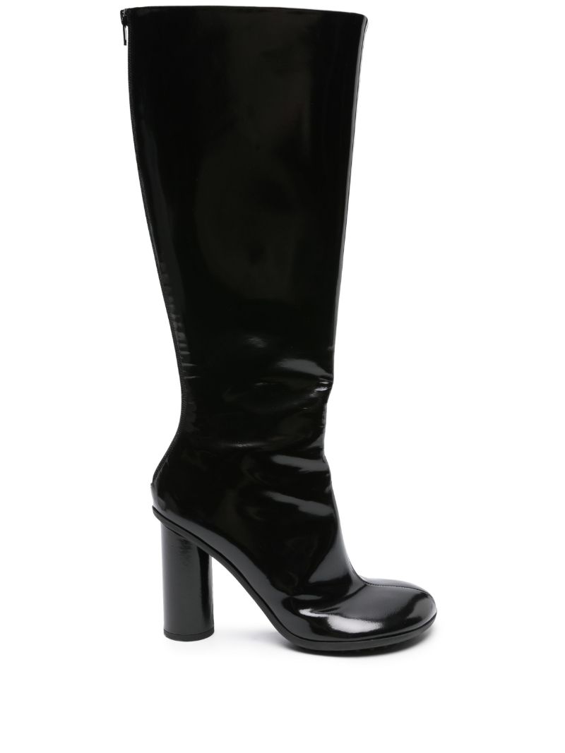 Black Atomic 90 Leather Boots
