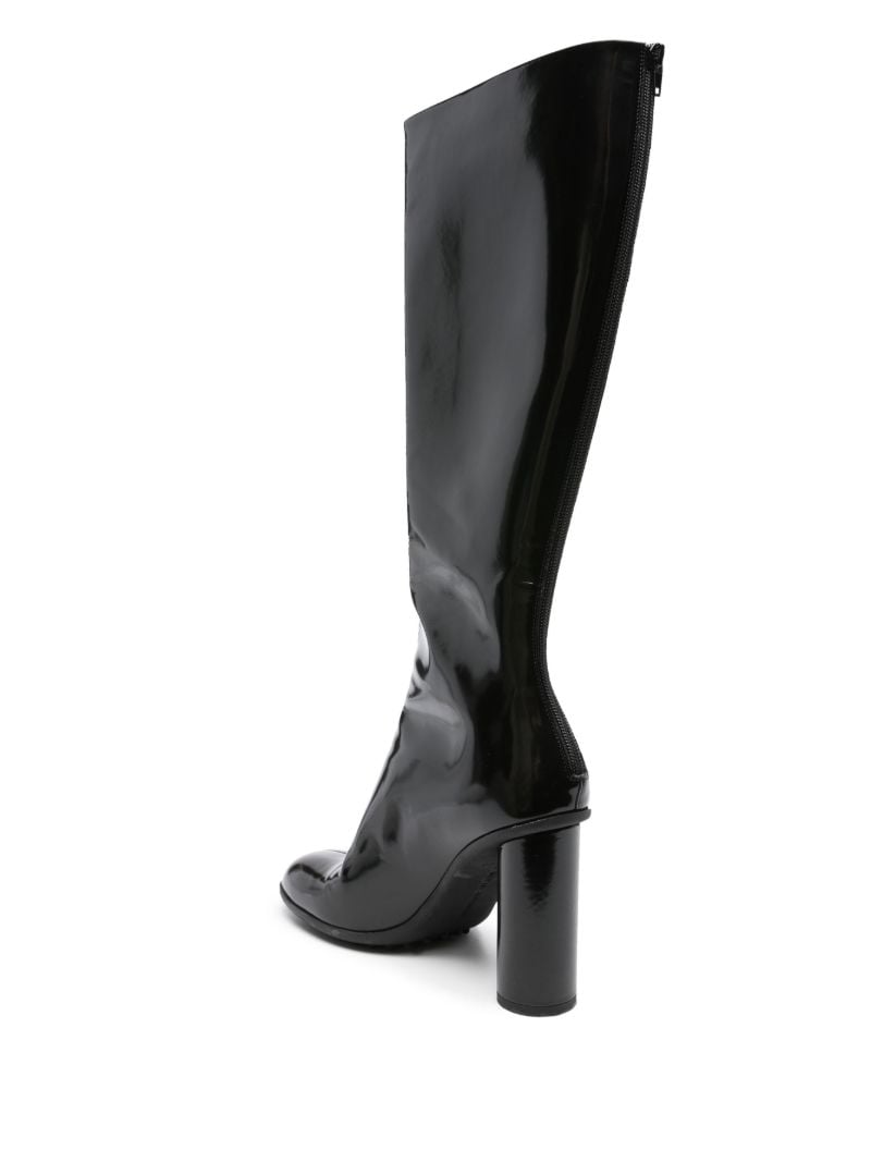 Black Atomic 90 Leather Boots