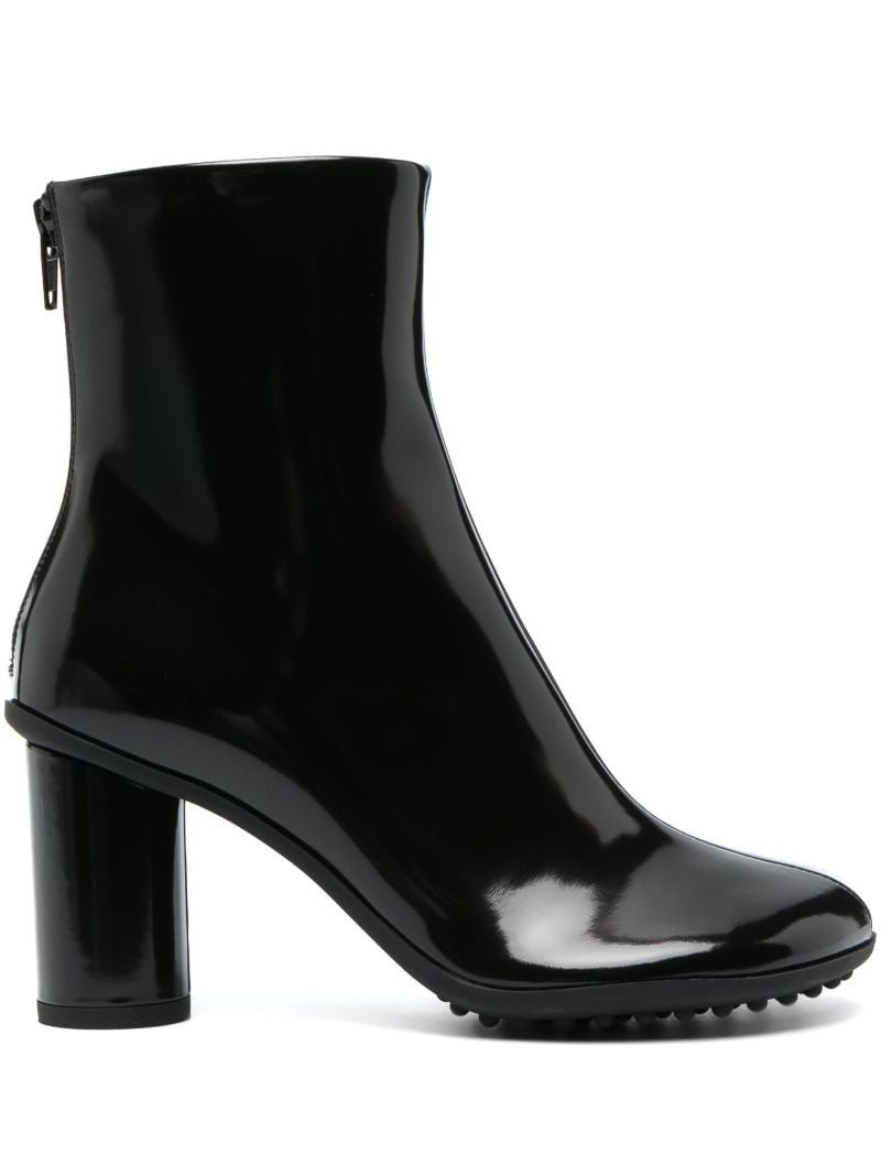 Black Atomic 75 Ankle Boots