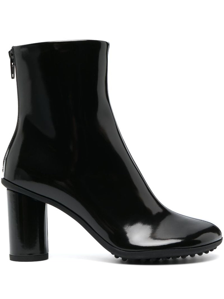 Black Atomic 75 Ankle Boots