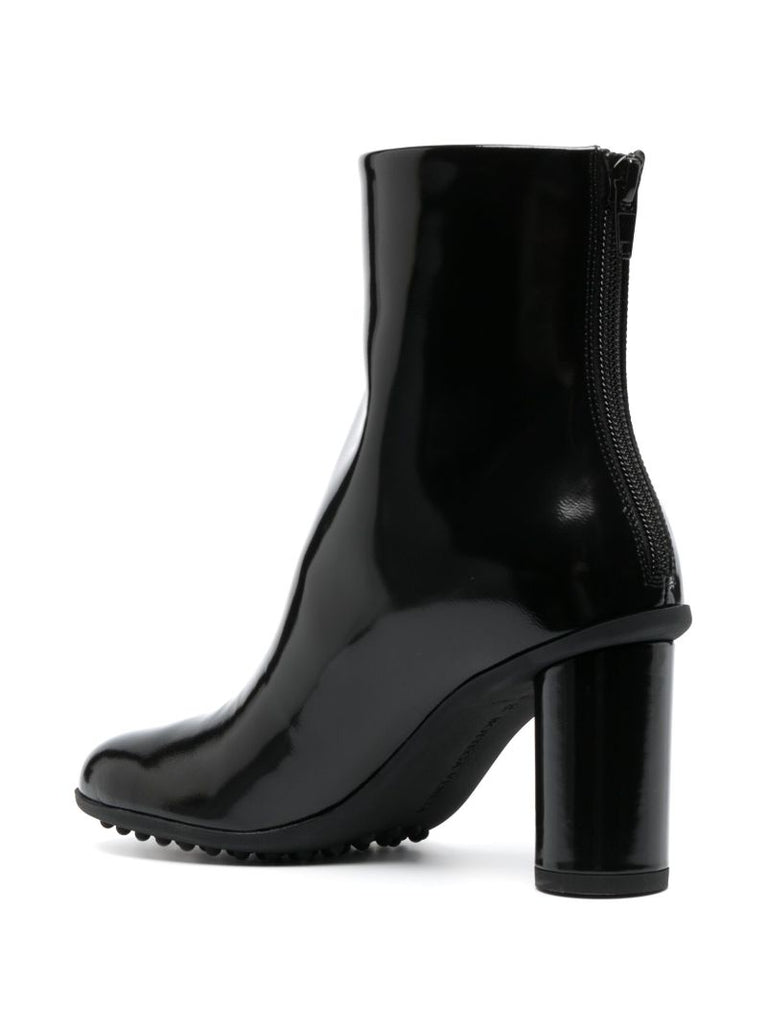 Black Atomic 75 Ankle Boots