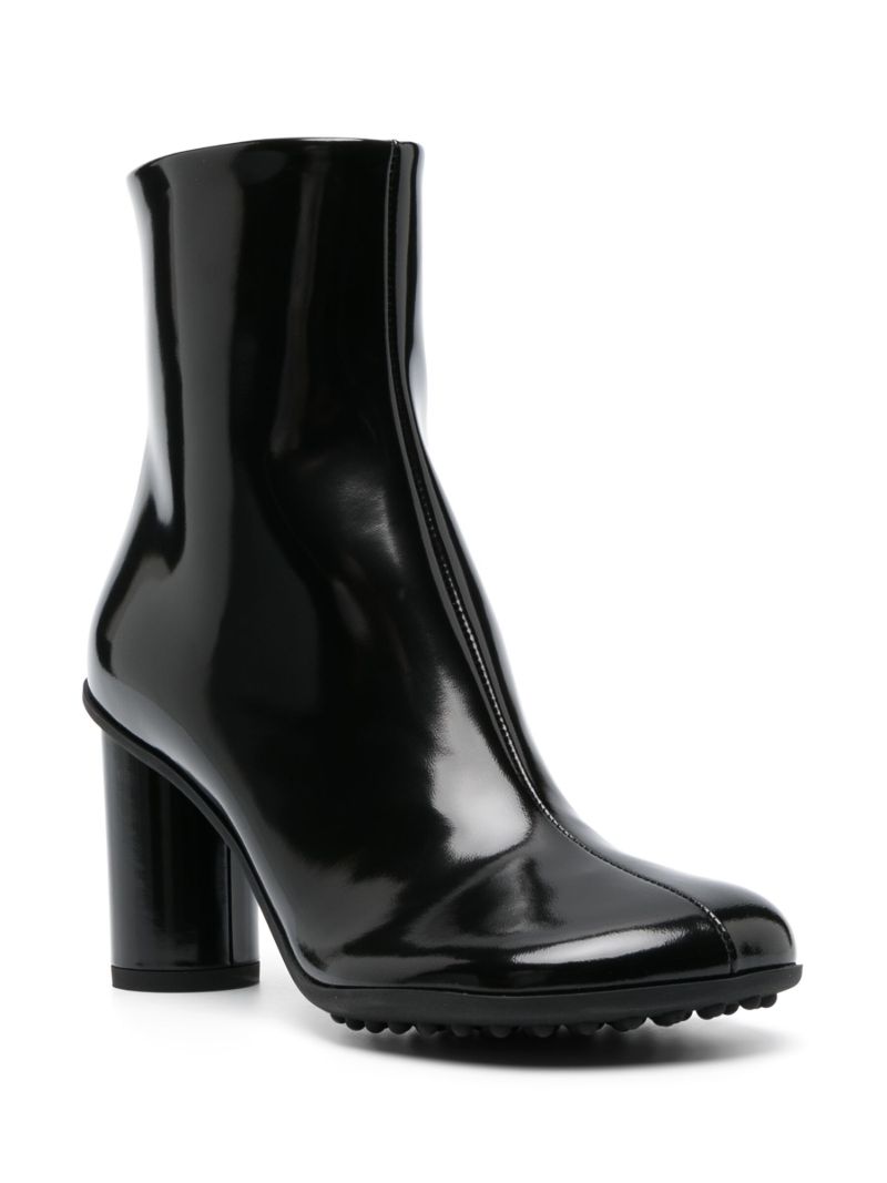 Black Atomic 75 Ankle Boots