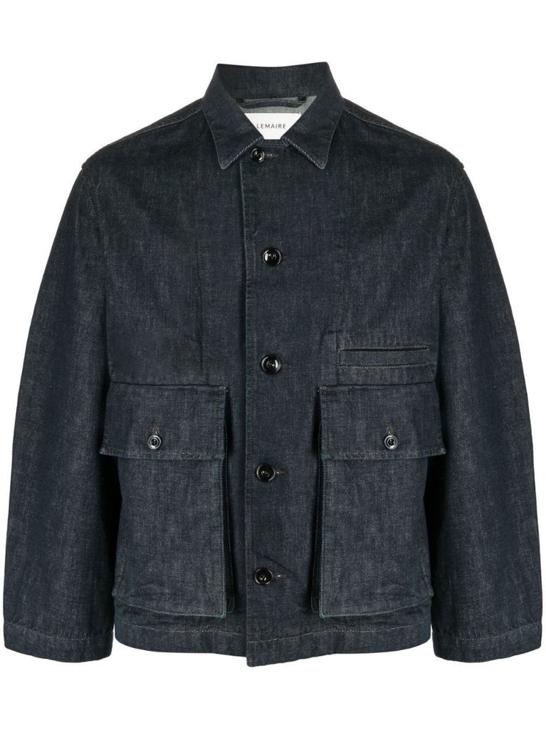 Blue Denim Shirt Jacket