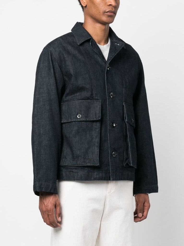 Blue Denim Shirt Jacket