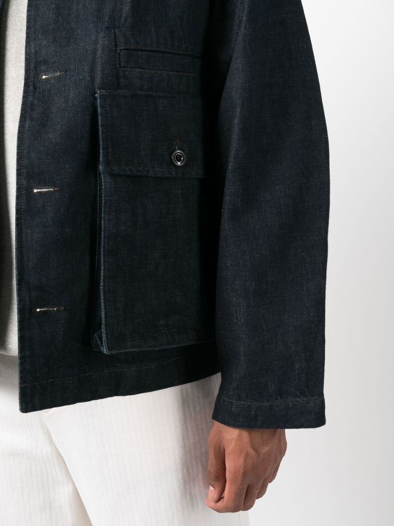 Blue Denim Shirt Jacket
