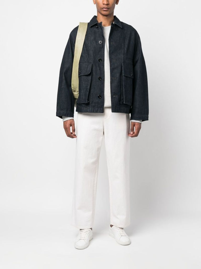 Blue Denim Shirt Jacket