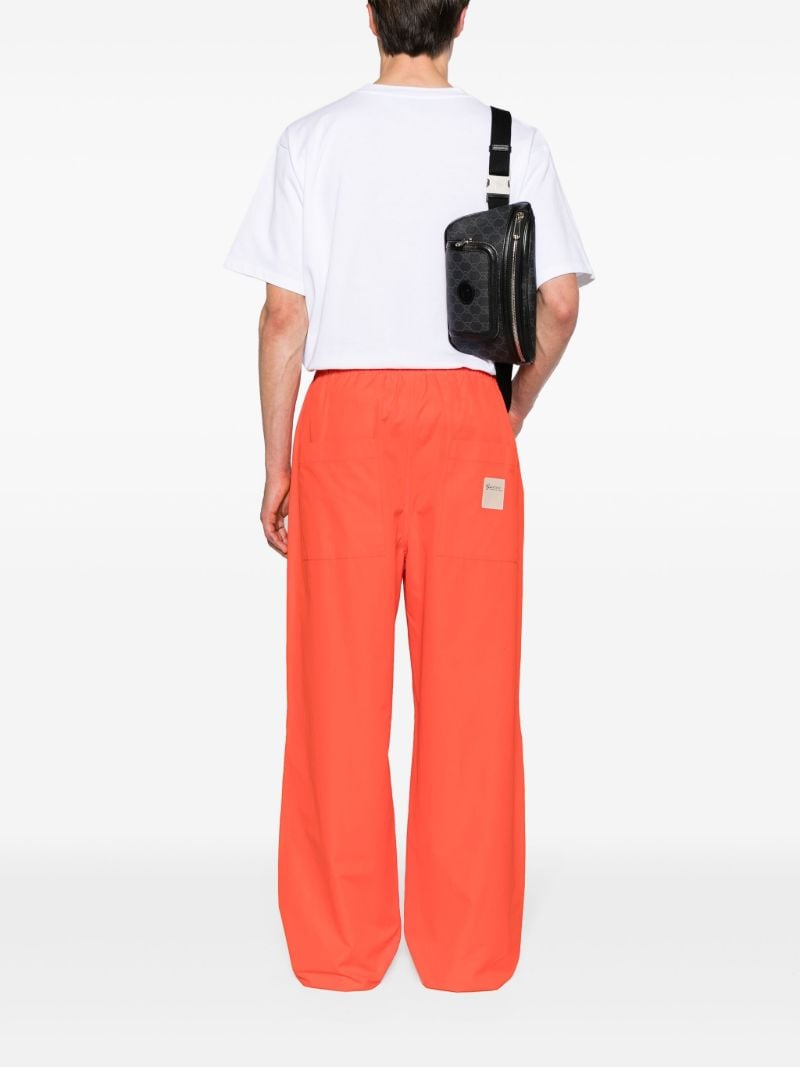 Black Gg Large Canvas Belt Bag