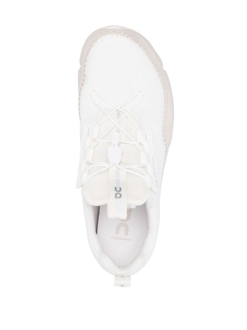 White Cloudaway Lace-up Trainers