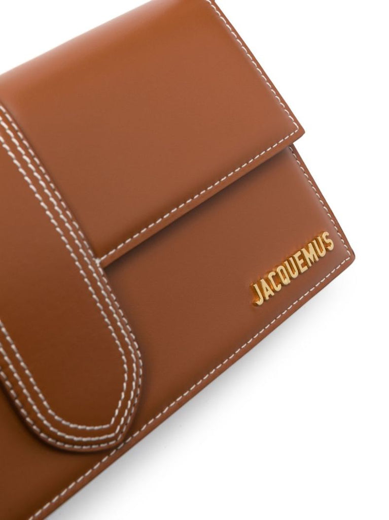 Brown Le Bambino Leather Shoulder Bag