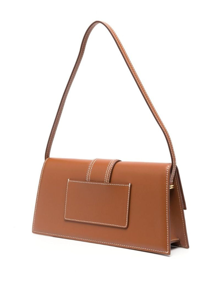 Brown Le Bambino Leather Shoulder Bag