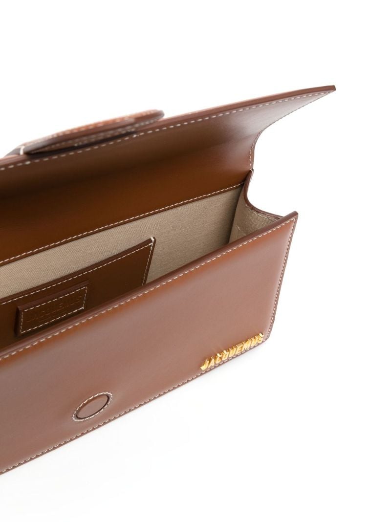 Brown Le Bambino Leather Shoulder Bag