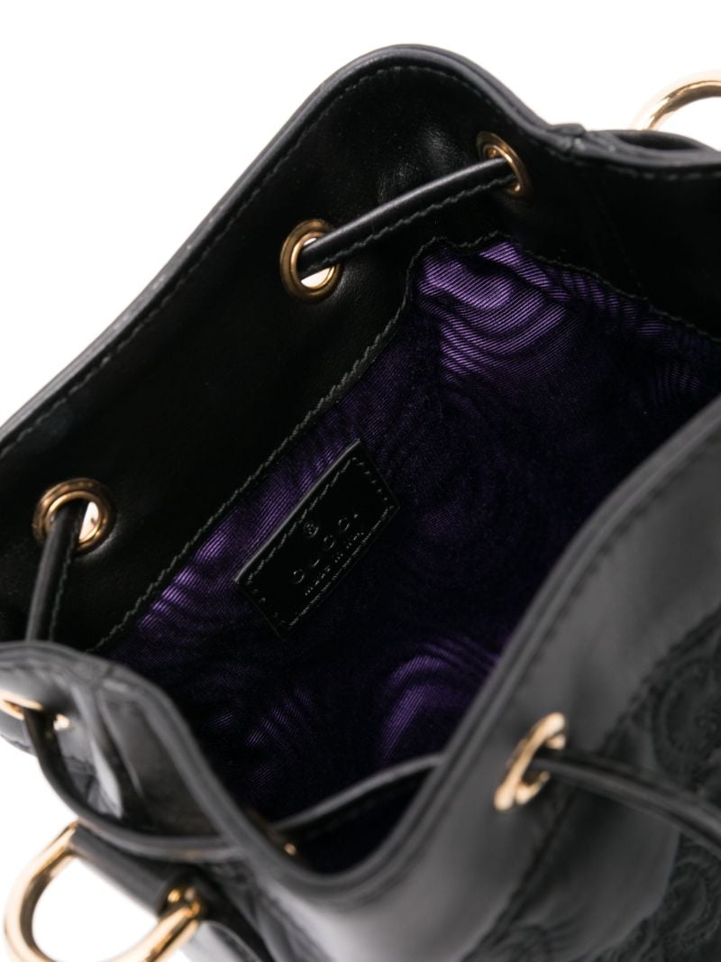 Black Gg MatelassÃ_x0083_Â© Bucket Bag