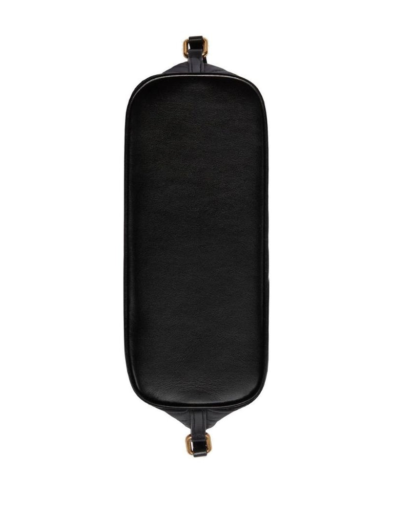 Black Gg Marmont Leather Shoulder Bag
