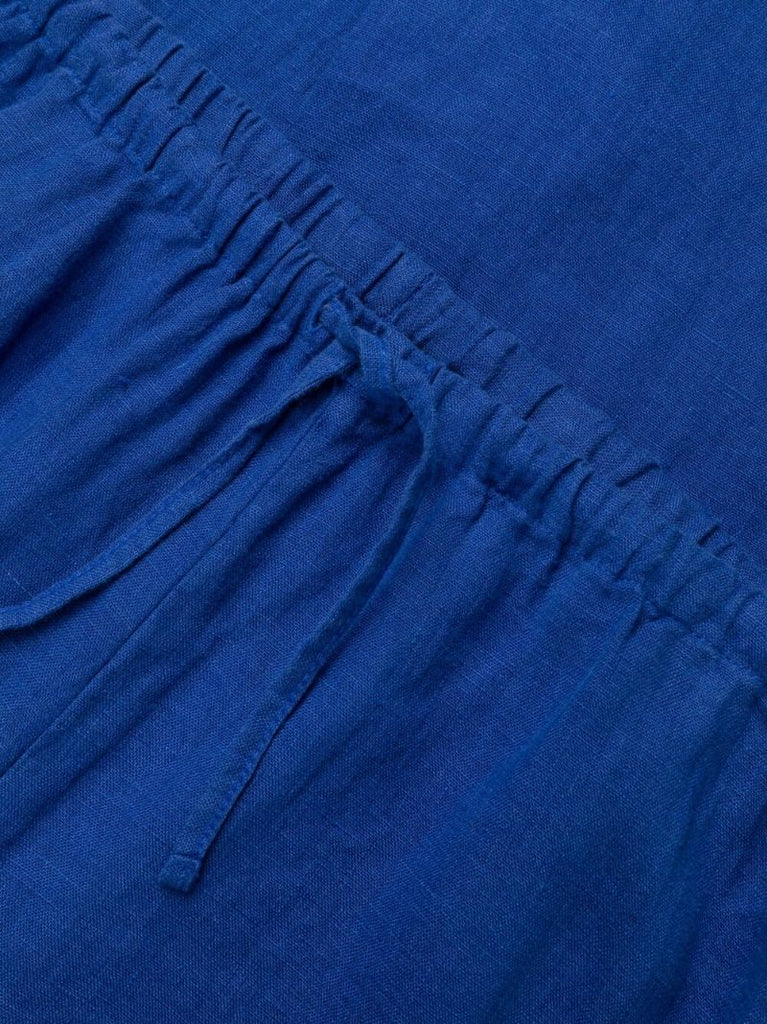 Blue Lounge Linen Trousers