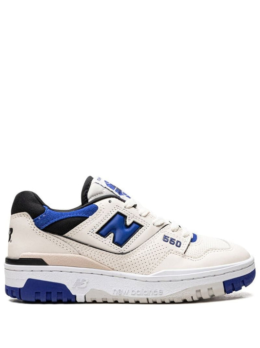 White 550 Team Royal Low Top Sneakers