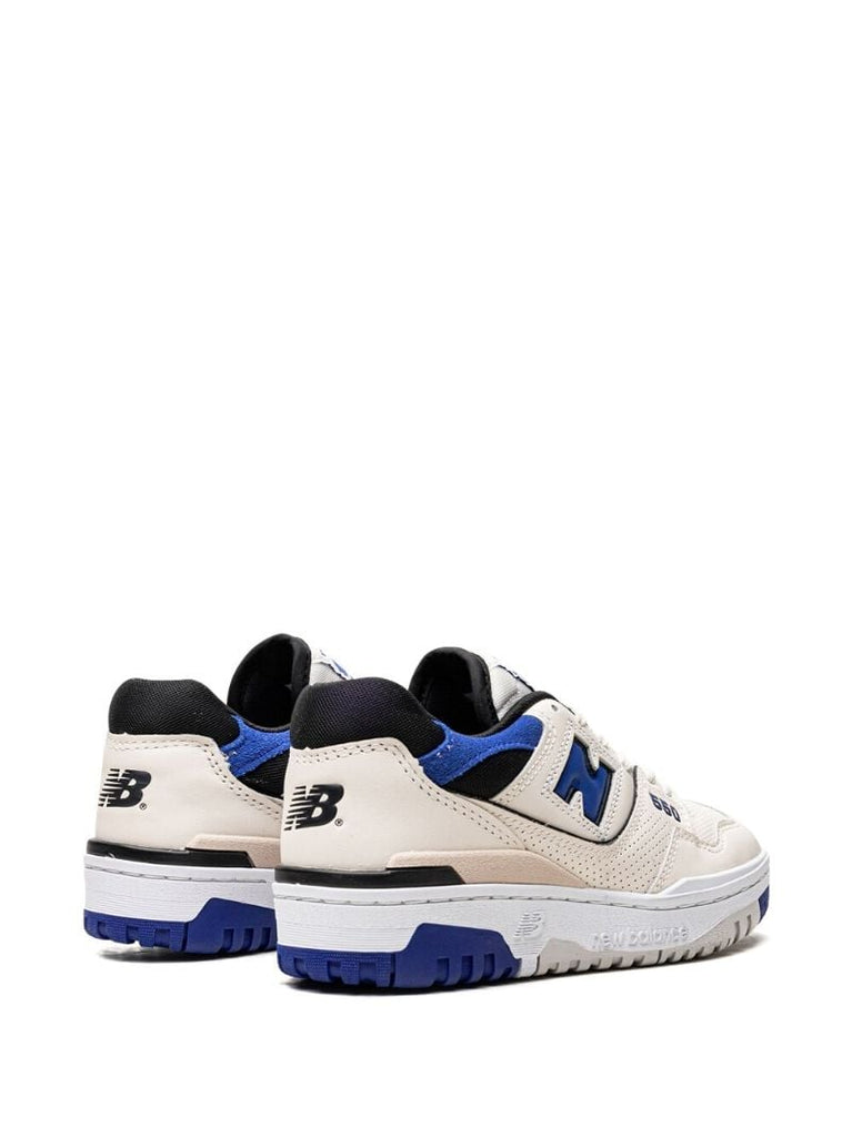 White 550 Team Royal Low Top Sneakers