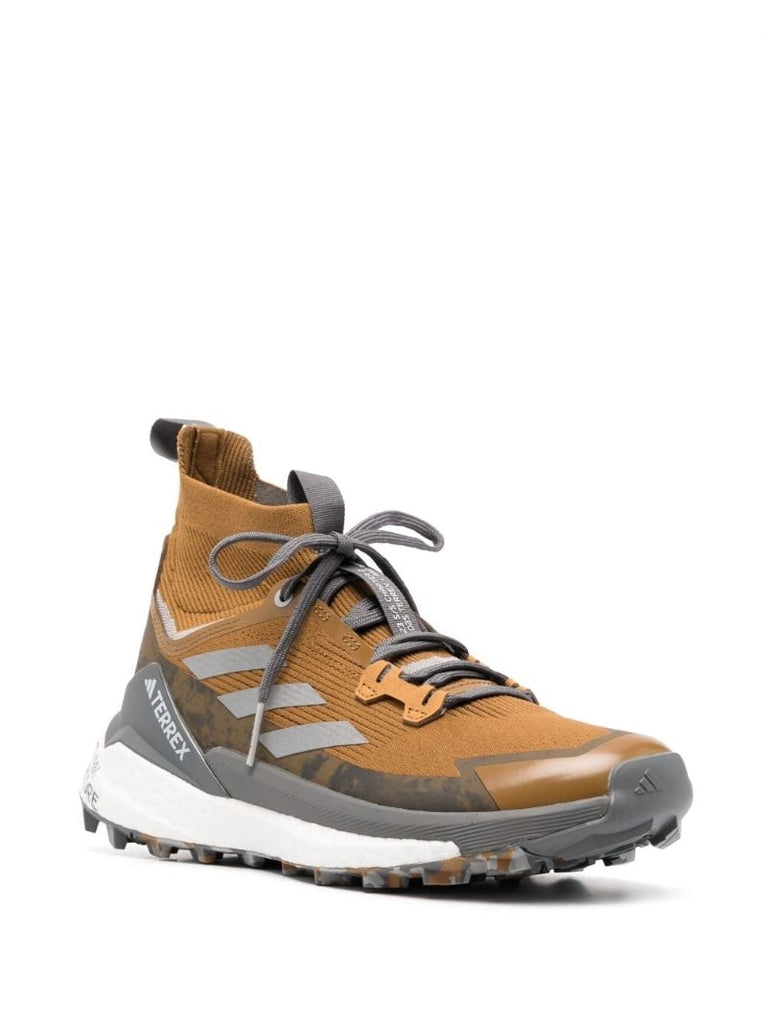 Brown Terrex Free Hiker 2.0 Hiking Sneakers