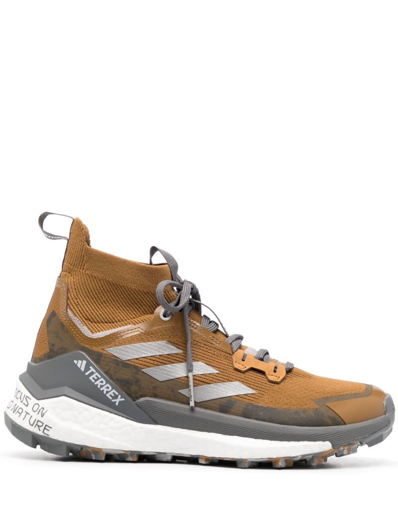 Brown Terrex Free Hiker 2.0 Hiking Sneakers
