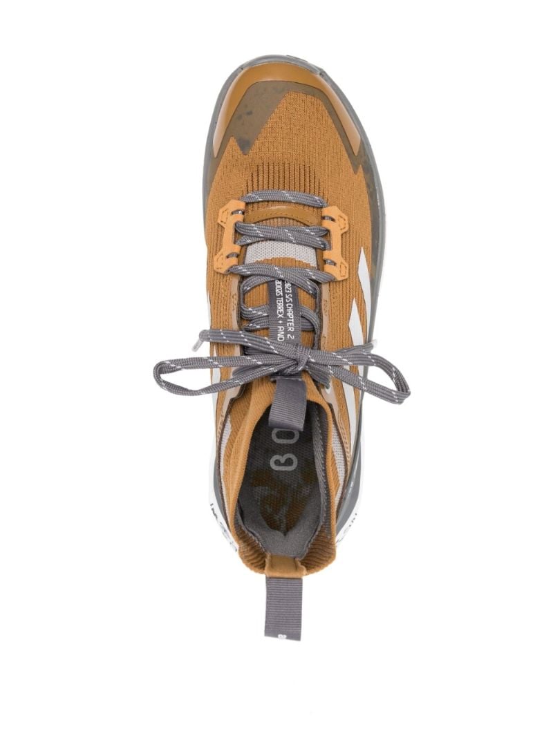 Brown Terrex Free Hiker 2.0 Hiking Sneakers