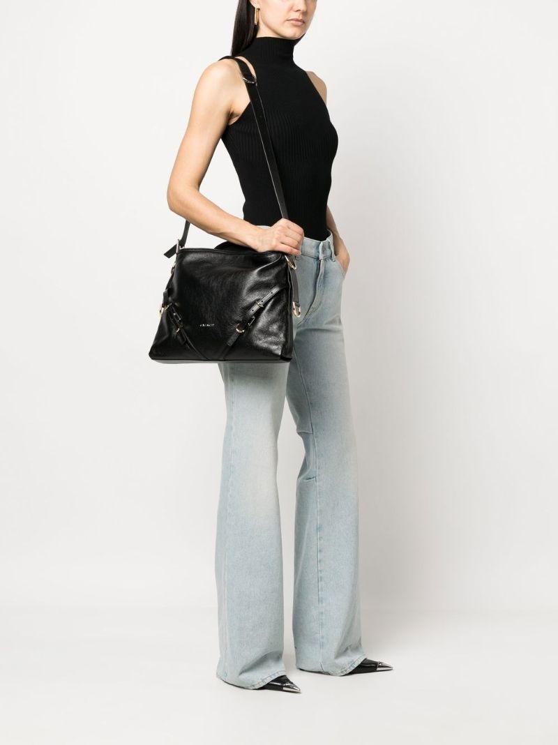 Black Voyou Shoulder Bag