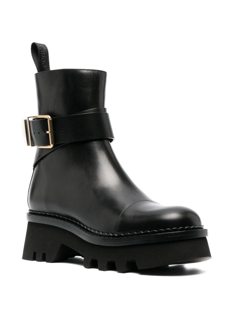 Black Owena Ankle Boots