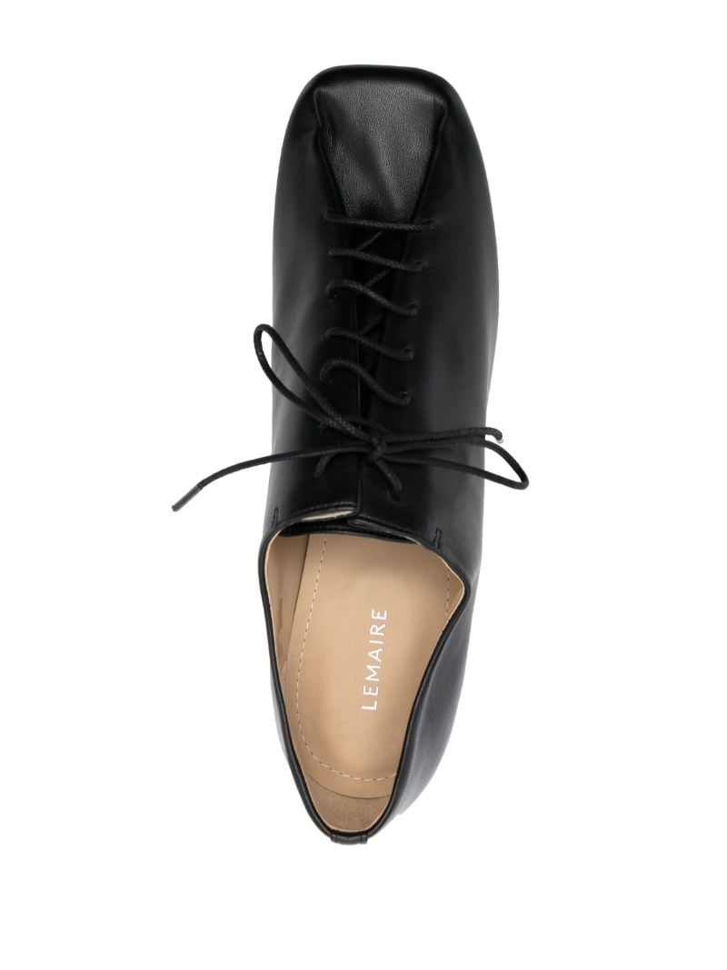 Black Souris 55 Leather Derby Shoes