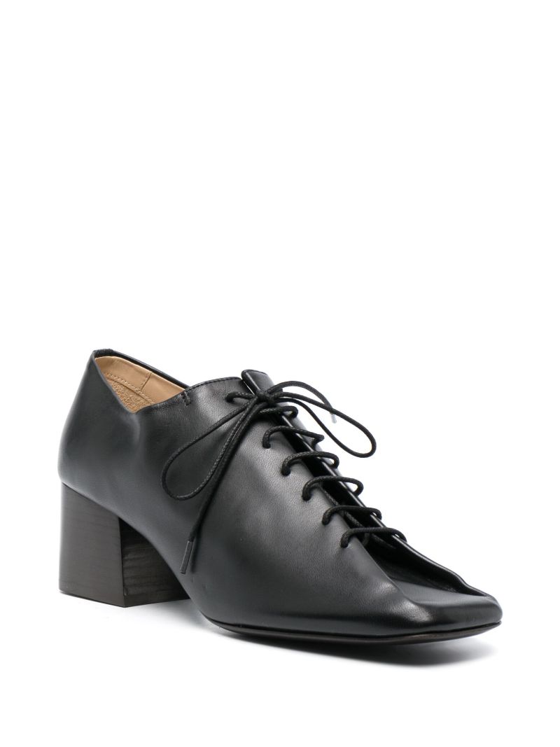 Black Souris 55 Leather Derby Shoes