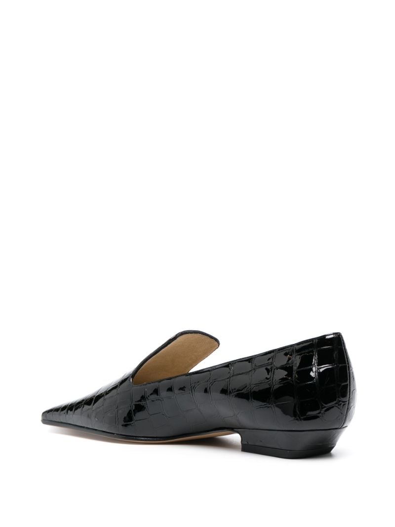 Black the Marfa Leather Loafers