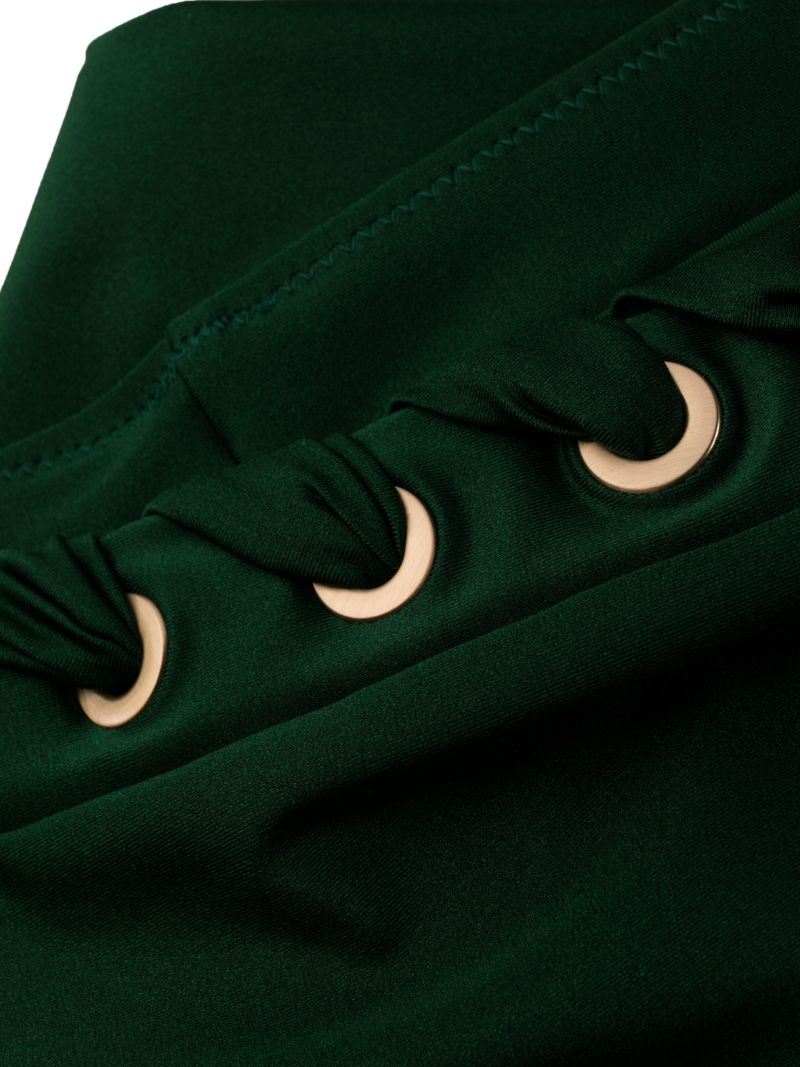 Green Devi High Waist Bikini Bottoms