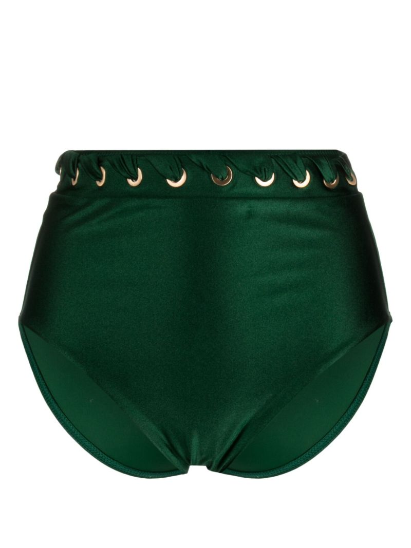 Green Devi High Waist Bikini Bottoms