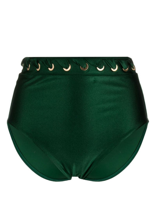 Green Devi High Waist Bikini Bottoms