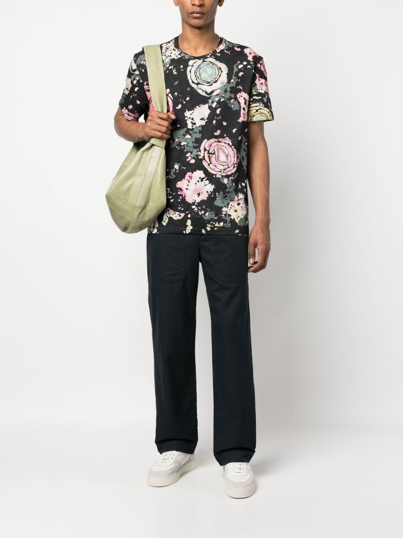 Multicoloured Iggy Floral Print T-shirt