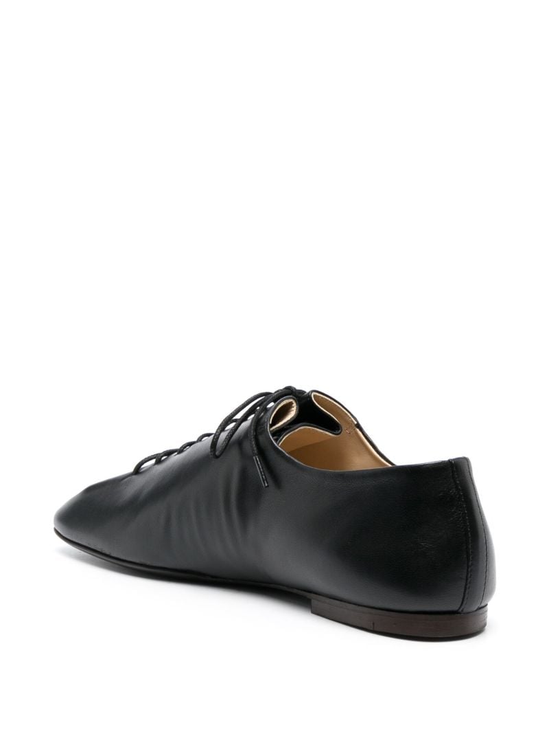 Black Souris Leather Derby Shoes