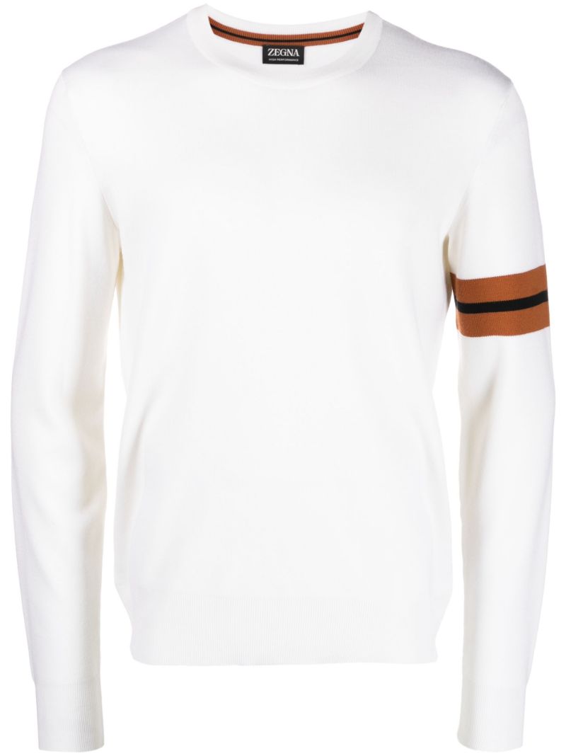White Wool Sweater