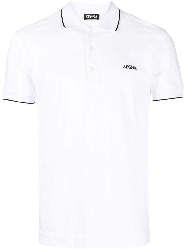 Logo-embroidered Polo Shirt