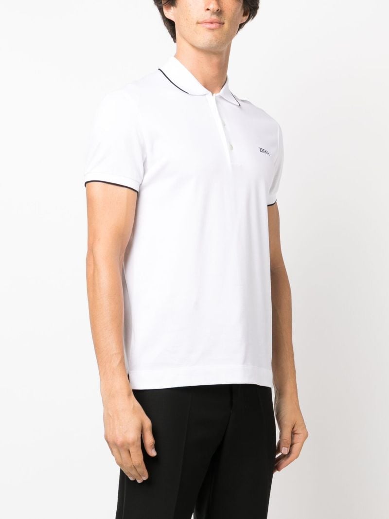 Logo-embroidered Polo Shirt