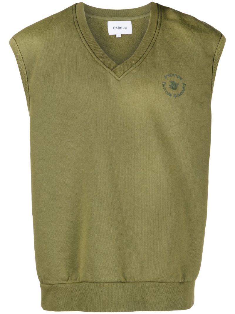 Green Leo Sweatshirt Vest