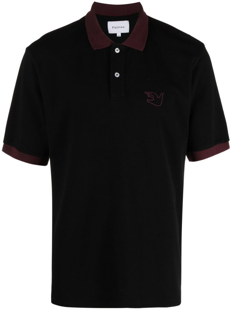 Black Arthur Organic Cotton Polo Shirt