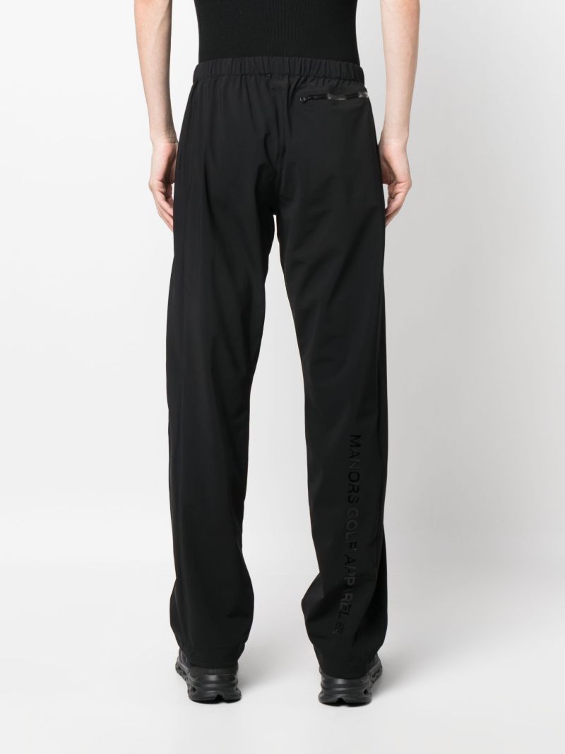 Black 2.5l Straight-leg Track Pants